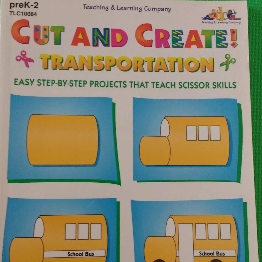 Cut and Create: Farm, Mother Goose, ABC, Seasons, Zoo, Transportation by Rankin